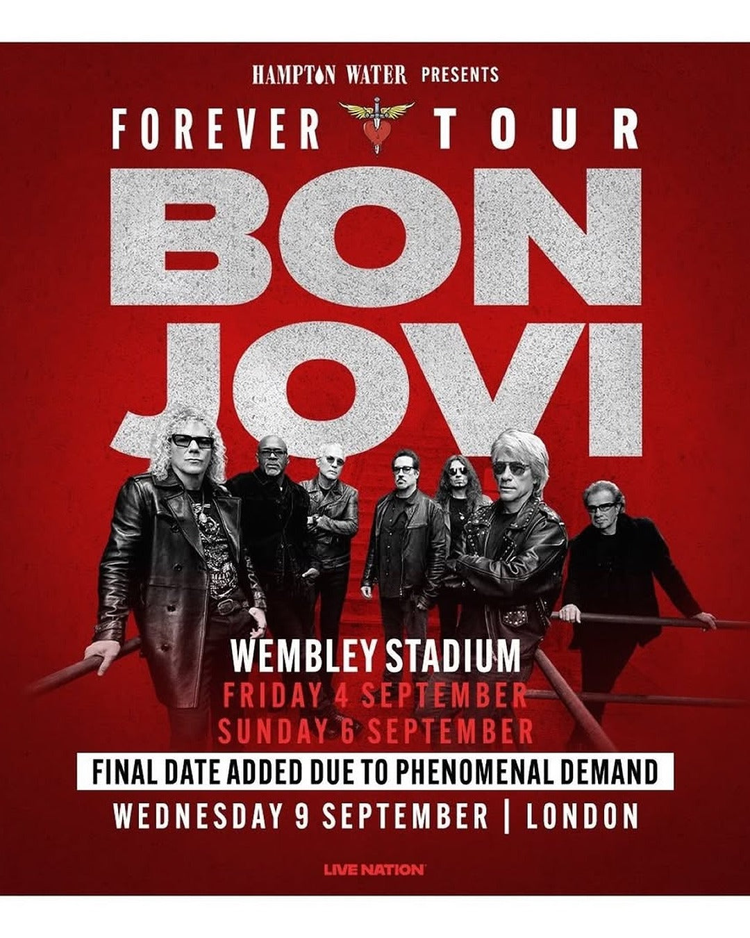Bon Jovi London 2026 Hospitality & Ticket Access
