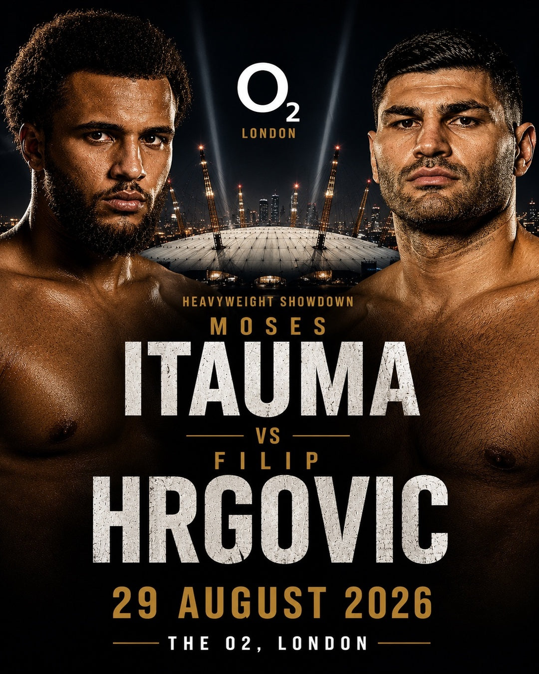 Moses Itauma vs Filip Hrgovic Tickets | O2 Arena London | QDOS – QDOS ...