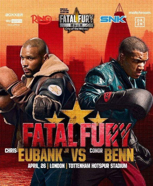 EUBANK JR V CONOR BENN – PREMIUM TICKETS & HOSPITALITY 🥊