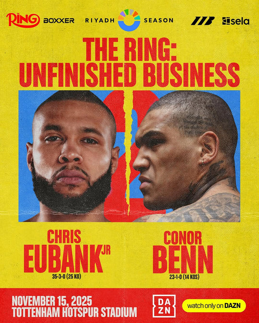 Eubank Jr vs Conor Benn 2 Hospitality Packages | 15 November 2025, Tottenham Hotspur Stadium