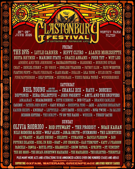 GLASTONBURY 2025 – PREMIUM TICKETS & HOSPITALITY 🎪