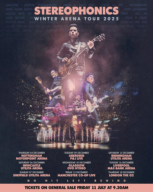 STEREOPHONICS – DECEMBER 2025 UK TOUR 🎸