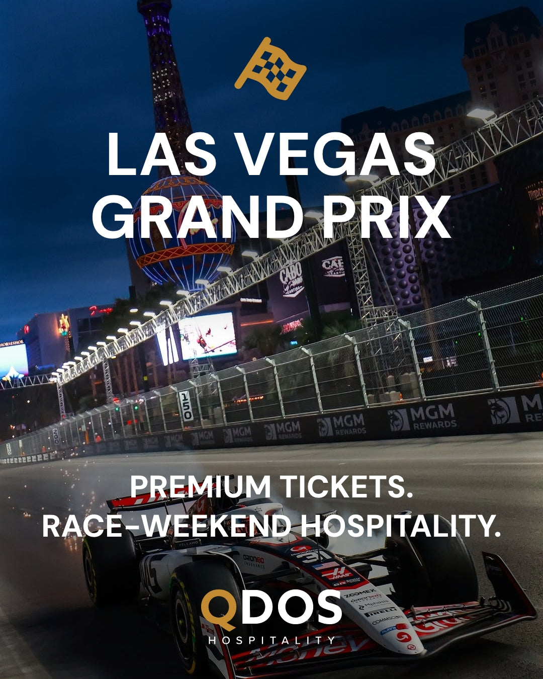 Las Vegas Grand Prix 2026™ | Formula 1® Hospitality & Ticket Access