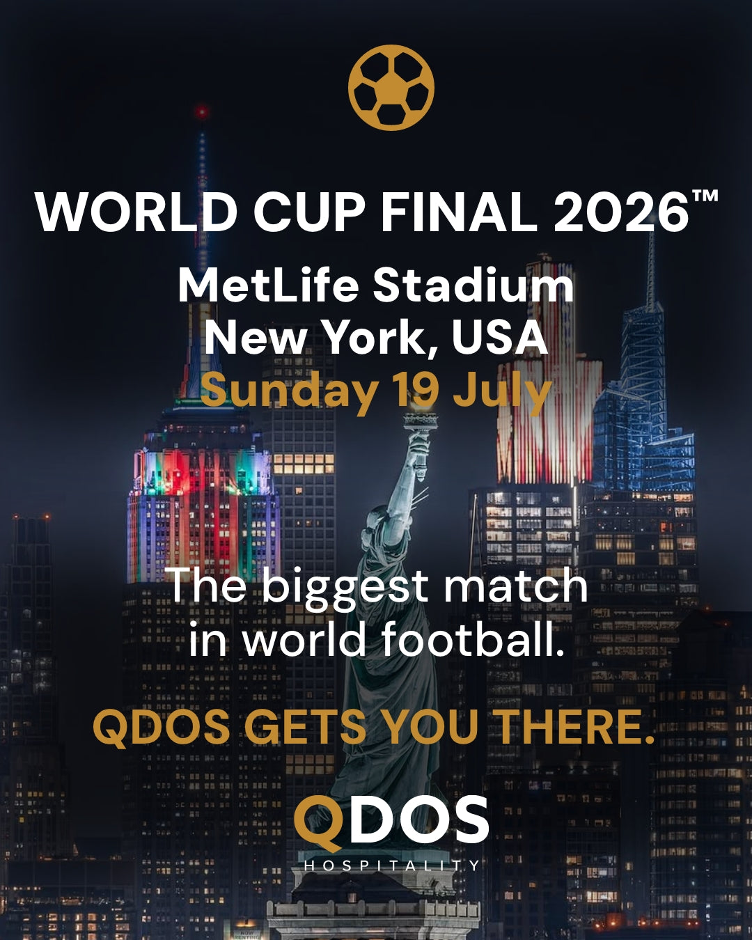 World Cup Final 2026™ | Hospitality & Ticket Access